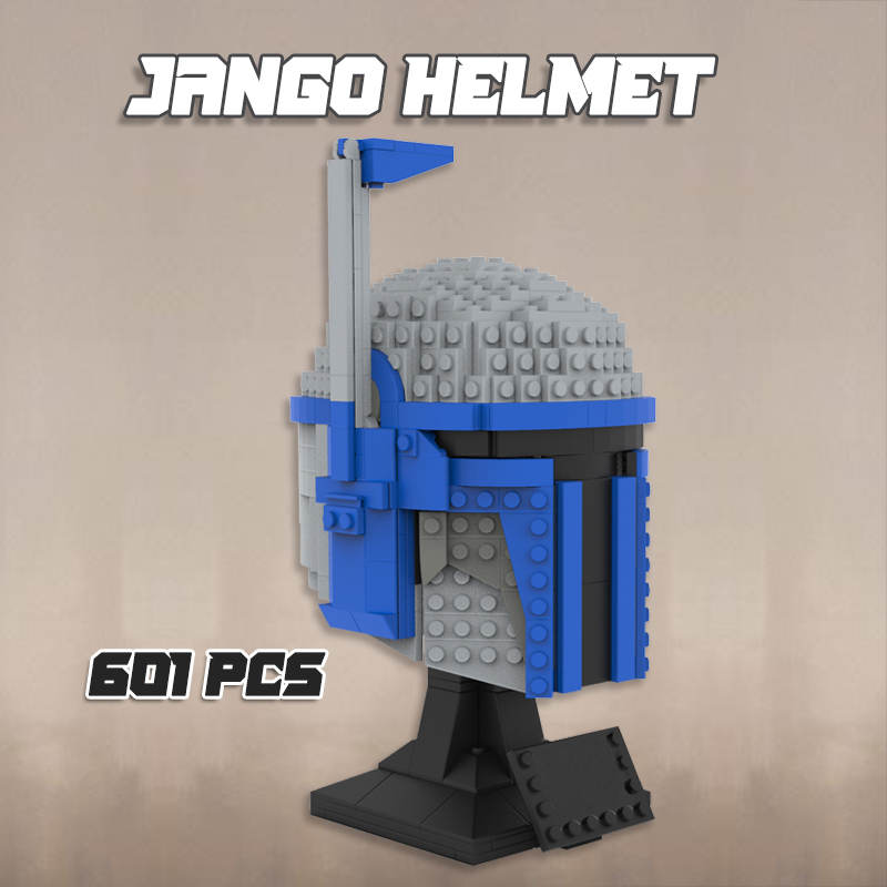 

MOC Bricks Space Wars Building Blocks Jango Star Seri Helmet Toys For Kid Educational Toys for Children 601PCS