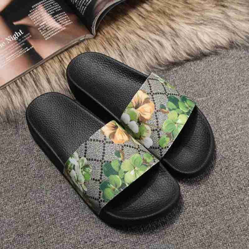 

2021 new fashion Men Women sandals Ladies Flip Flops Loafers Black White Red Green Slides Shoes