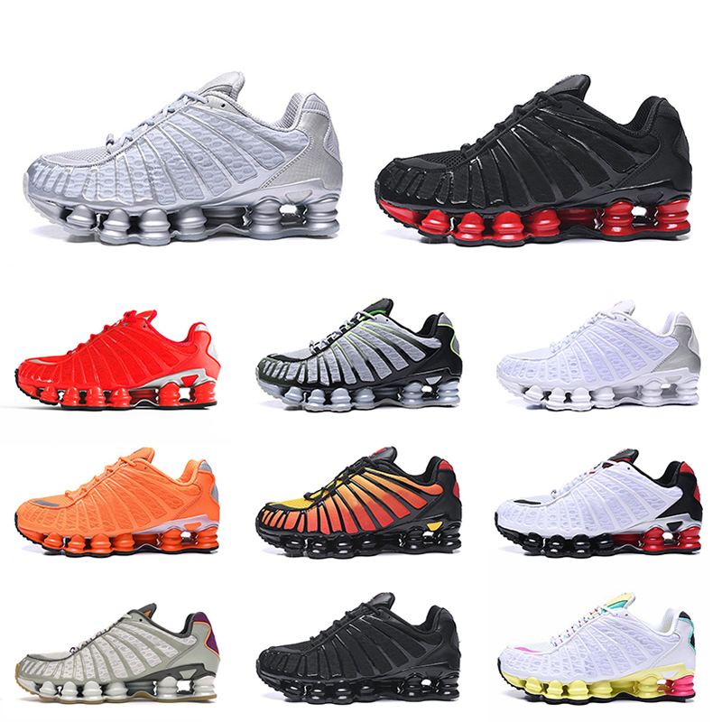 

Mens Running Shoes Shox TL Top Fashion Men Trainers Shoxs R4 301 Triple White Black Metallic Gold Silver Sunrise Red Blue Jogging Sports Sneakers Big Size 46 Off, C46 40-46 blue orange