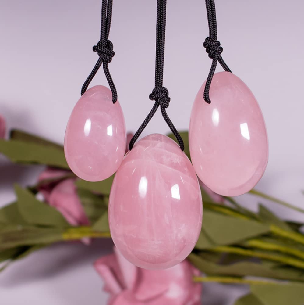 

Natural Crystal Quartz Yoni Eggs Massage Stones for Ladies Massage The Neck Improve Blood Regulation and Smooth The Neck Muscles