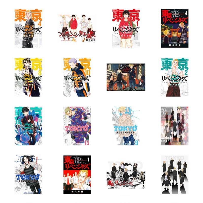 

Paintings Anime Tokyo Revengers: Takashi Mitsuya Makoto Suzuki Wall Paper Poster HD Print Home Decor Collection