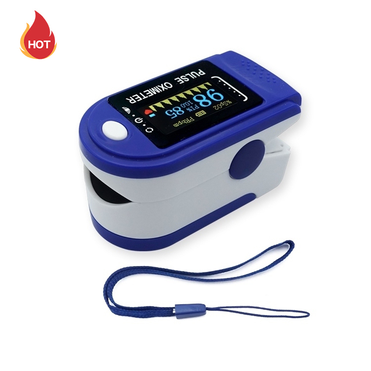 

Medical Portable Finger Clip Blood Oxygen Monitor Fingertip Pulse Blood Oximeter