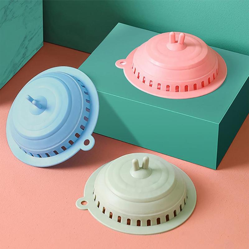 

Other Bath & Toilet Supplies Tasteless High Quality Silicone Bathtub Sink Strainer Plug Filter Trap Convenient For Lavatory