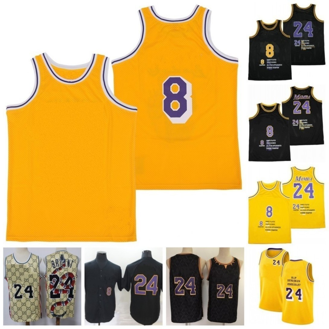 

Points Scored 8 Jersey Mamba Vintage Stitched Name Number Basketball Jerseys 1978 2020, As