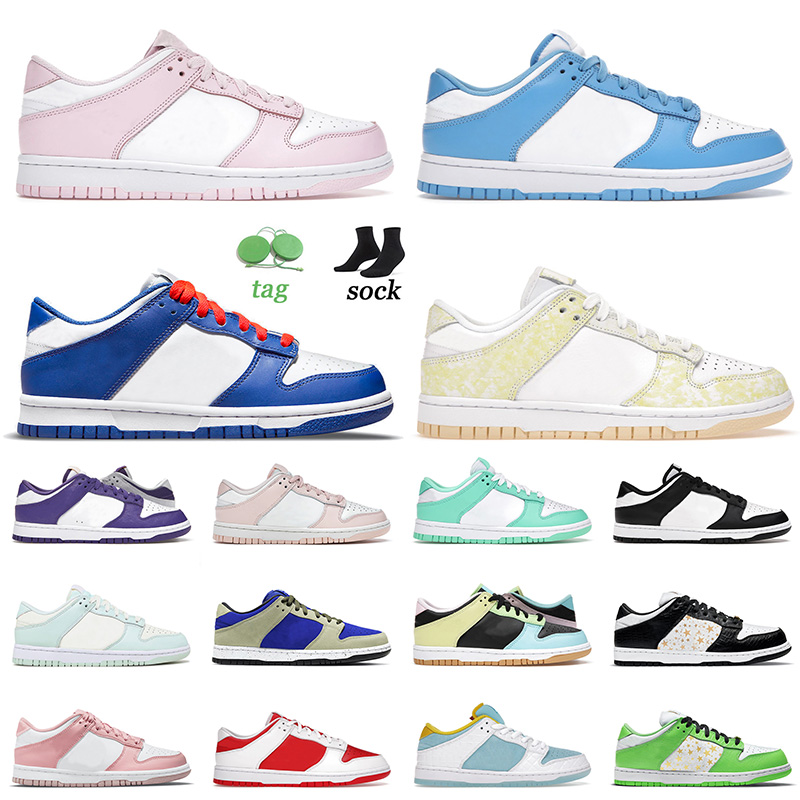 

Top Fashion SB Dunk OG Dunks Low Running Shoes UNC Blue White Pink Velvet Light Bone Tropical Twist Lime Ice Skate Trainers Sneakers 36-45, C29 green glow 36-45