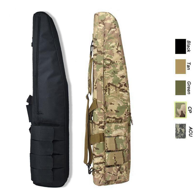

Stuff Sacks Tactical Rifle Bag 70cm 98cm 118cm Heavy Gun Slip Carry Case Shoulder Pouch Hunting Backpack Outdoor Sport Bags, 98cm black