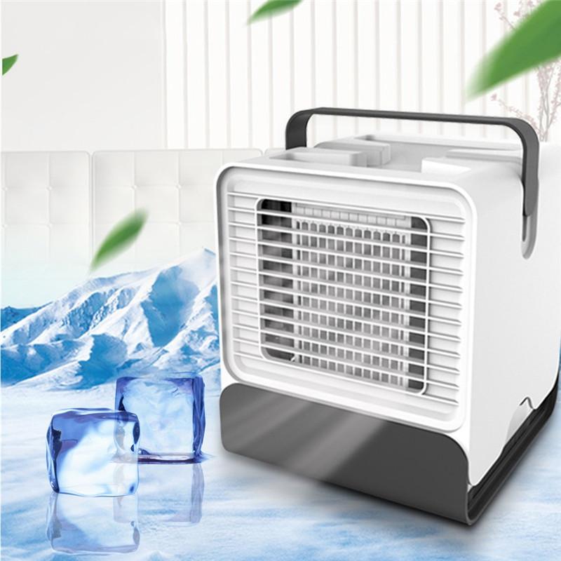 

Portable USB Fan Air Cooler Mini Summer Cool Conditioner Personal Desktop Office Use Electric Fans