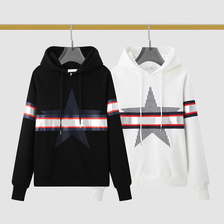 

2021SS Warm Hooded Hoodies Mens Womens Fashion Streetwear Pullover Sweatshirts Loose Hoodies Lovers Tops Clothing M-2XL, Customize