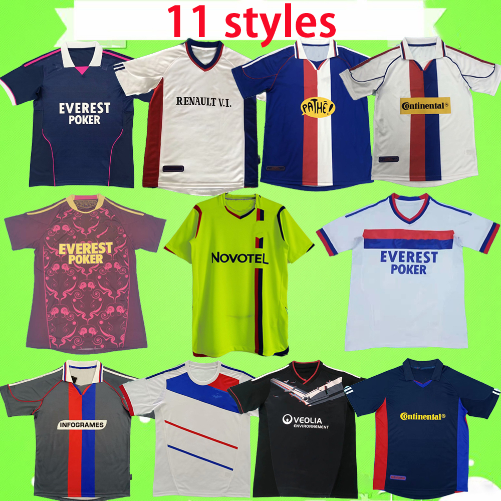 

Lyon jersey Retro soccer jerseys 2000 2001 2002 2008 2009 2010 2011 2012 2013 vintage Maillot de foot JUNINHO football shirts 00 01 02 08 09 10 11 12 13 PJANIC BENZEMA
