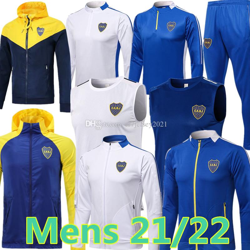 

Boca Juniors tracksuit jacket Running Sets Windbreaker Jersey MARADONA tracksuits soccer coats sportwear TEVEZ training shirt DE ROSSI sweat, Black;blue