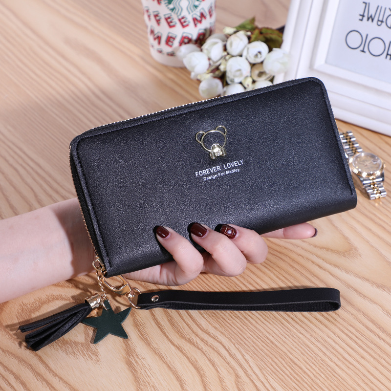 

Womens wallet handbag female long zipper large Card Holder capacity mobile phone bag wild version of the tote, No bag freight difference