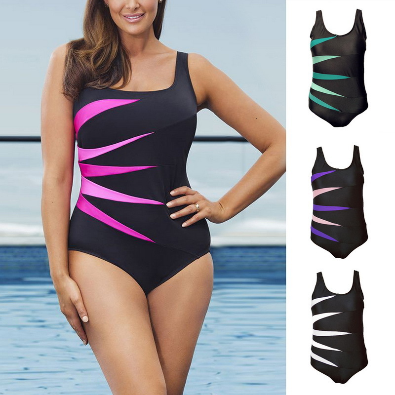 Waist High Large Sale Size Woman One Piece Bikini Fat Mm Swimsuit-image-678300264