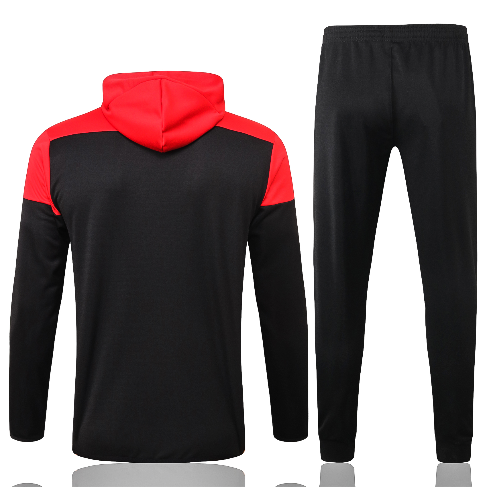 

Any Hooded mens Soccer Jersey Training suit kits / custom name and number Football shirt need to contact Inquiry whether there is inventory, Black