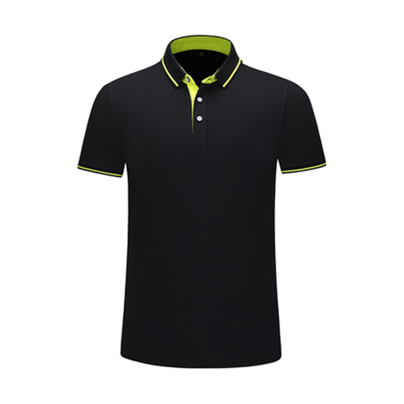 

Polo shirt Sweat absorbing, breathable and easy to dry Sports style 2021 2022 new, Black