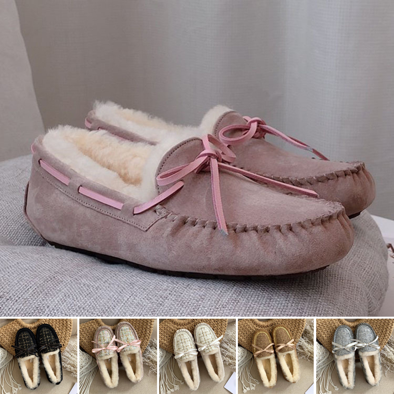 

women boot classic mini short shoes bailey bow tall button triplet womens winter snow boots fur furry booties, Color 5