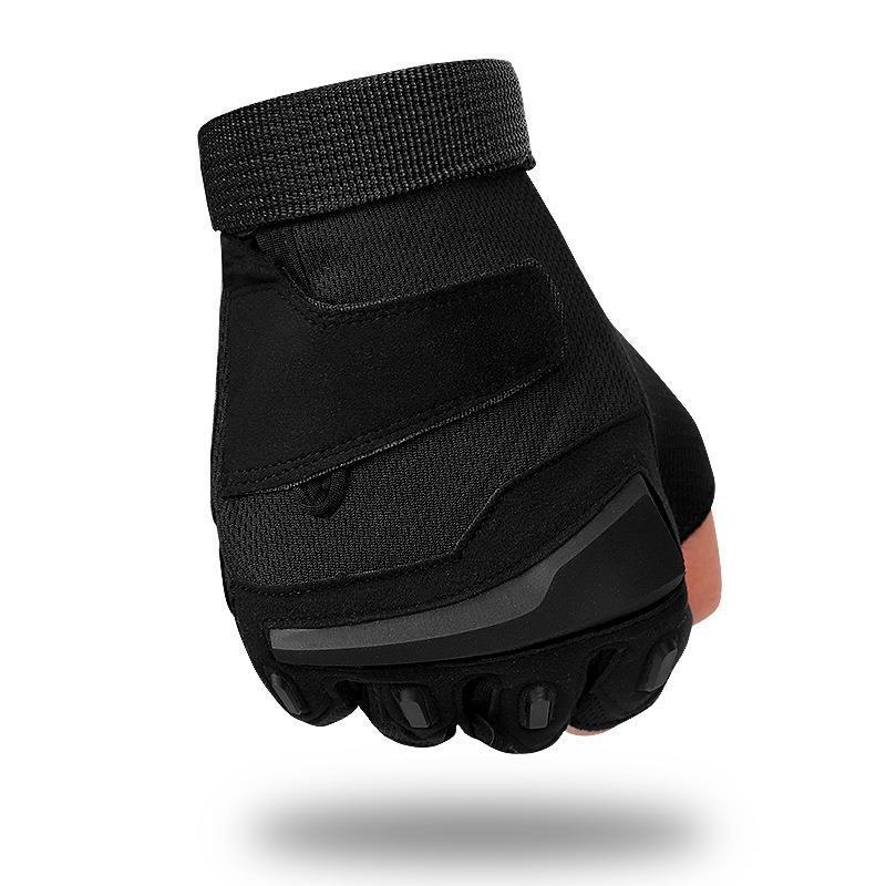 

Half finger outdoor locomotive mountaineering wear-resistant gloves riding anti-skid special forces tactical spring and summer male