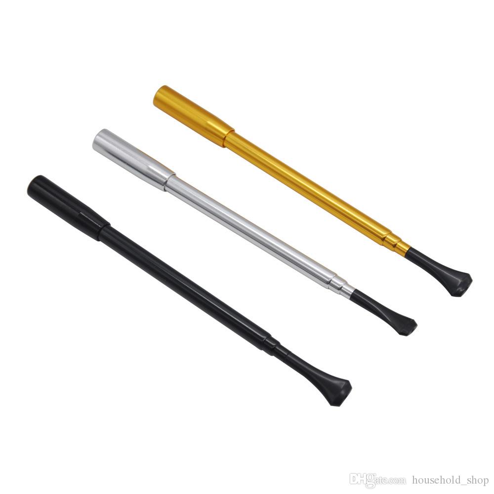

Retractable Pipes Cigarette Holders Long Smoke Rod Ancient Women's Holder Ladies Smoking
