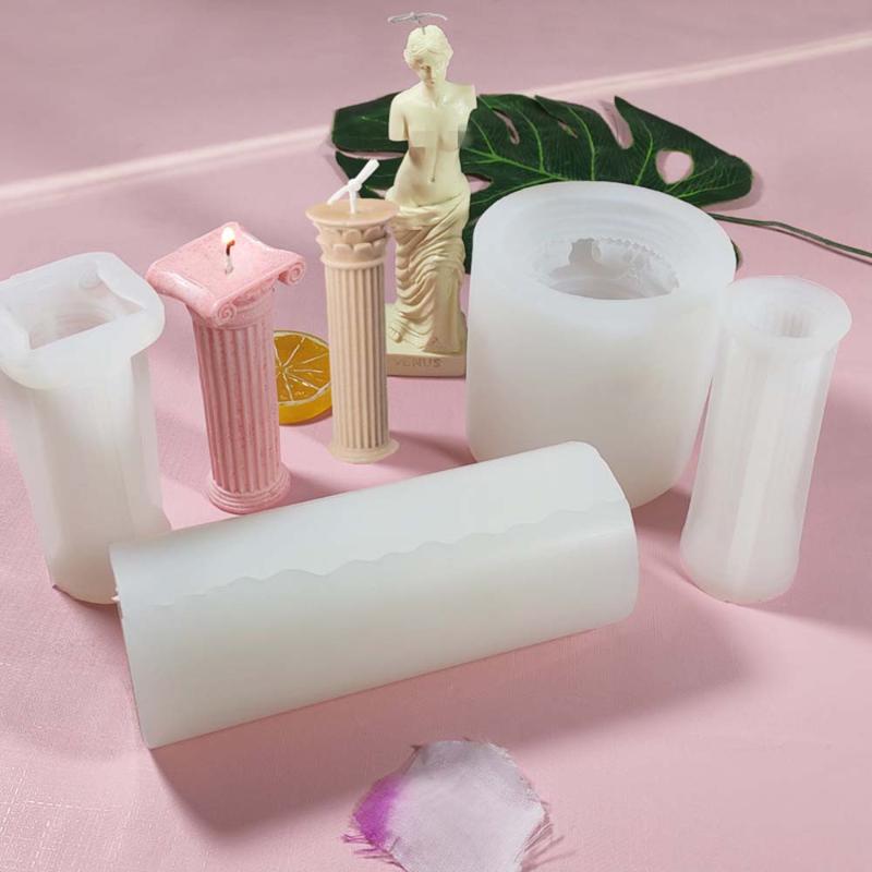 

Making Diy Candles Supplies Handmade Candle Mold Roman Craft Tools