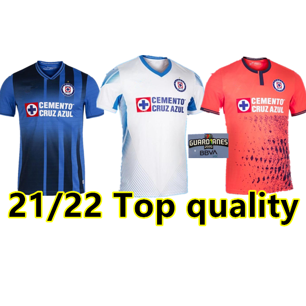 

21 22 Club Cruz Azul Soccer Jerseys 2021 2022 Champions Blue White Home Away 3rd Football Shirts LIGA MX camisetas de futbol Kit Goalkepeer Jersey, 21/22 home