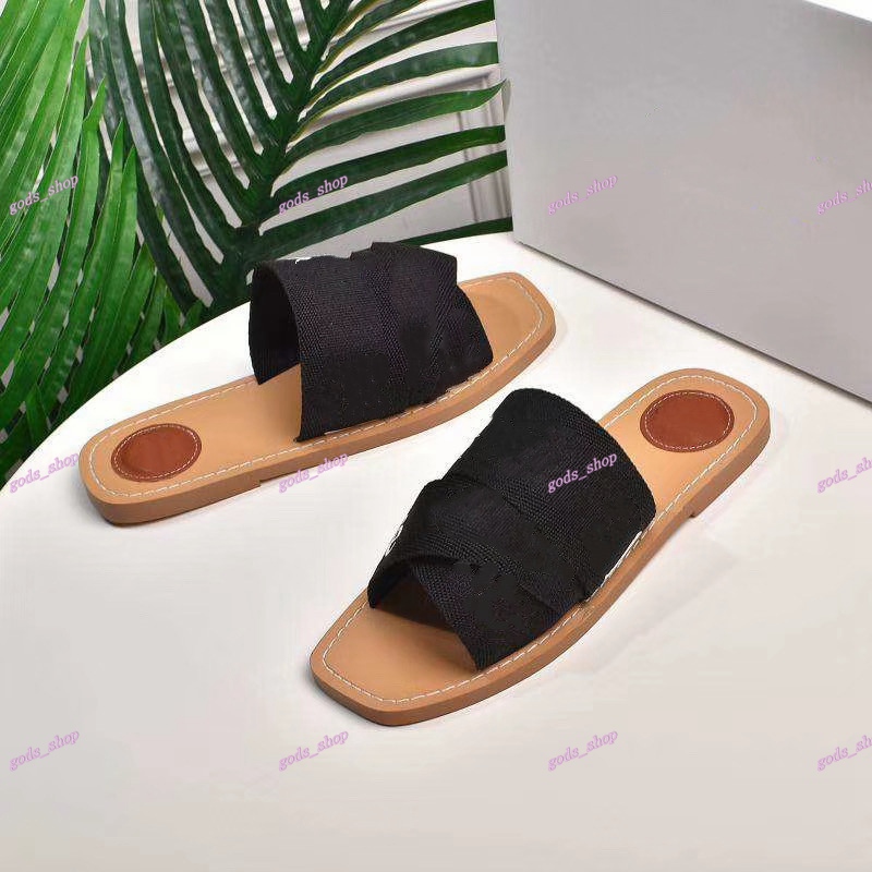 

2021 Hottest Cross Woven Kids slippers Print Slide Summer Wide Flat girls Canvas luxurys designers Sandals