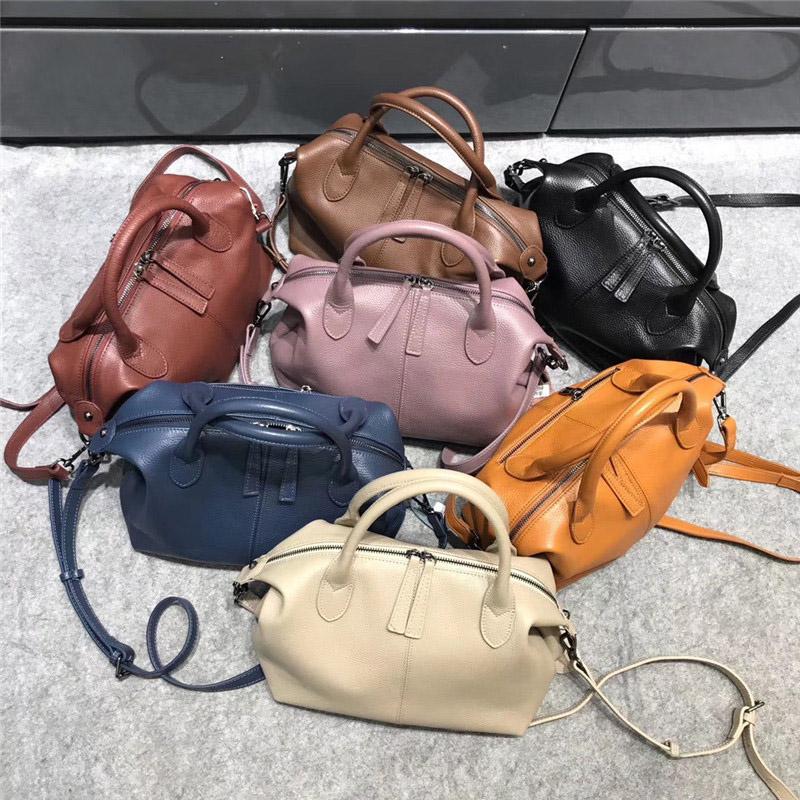 

Evening Bags 2021 Women Fashion Messenger Tote Purse Real Leather Ladies Hand Bag Women's Genuine Handbag Shoulder For