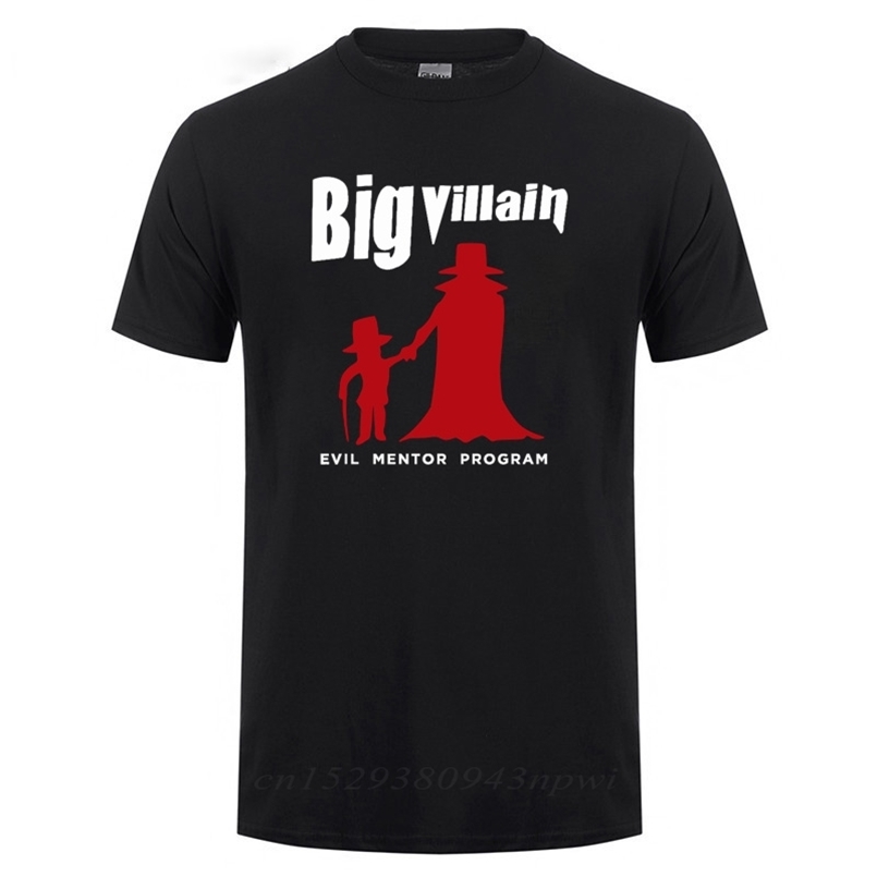 

Big Villain Evil Mentor Program The Monarch T-Shirt For Men Funny Humor Joke Short Sleeve O Neck Cotton T Shirt Tshirt Tops Tee 210420, White;black