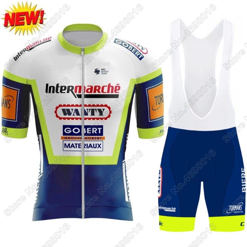 

Racing Sets 2021 WANTY Cycling Jersey Set Men Pro Team Clothing Race Road Bike Suit Bicycle Bib Shorts Tops Maillot Ropa Ciclismo