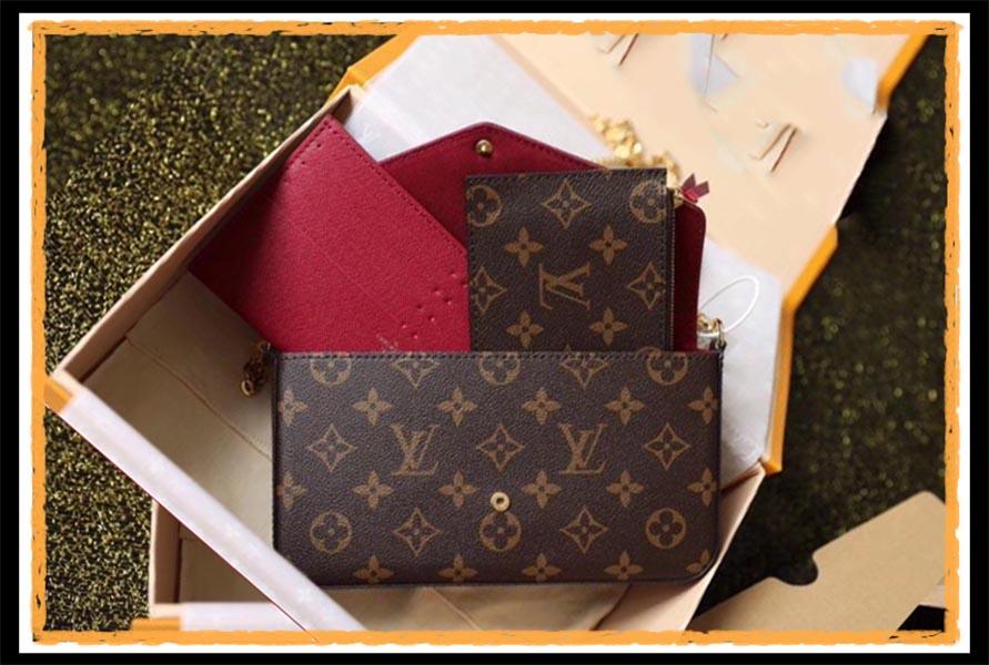 

Classic 1-8 LV LOUIS 1 VITTON Multi 3pcs Shoulder Bags Designers Purses Women's Fashion Messenger Shopping Bag Cross Bo, Red;black