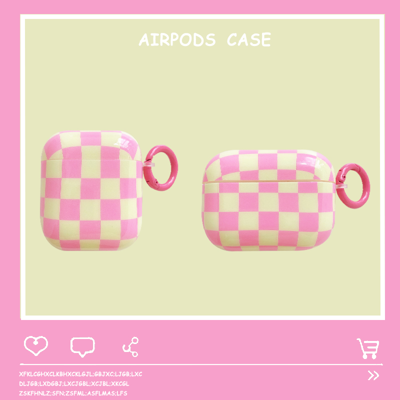

Fashion Gird Earphone Cover For Apple Airpods Pro Case Cute Bluetooth Wireless Airpod 3 2 1 Soft TPU Protector Funda