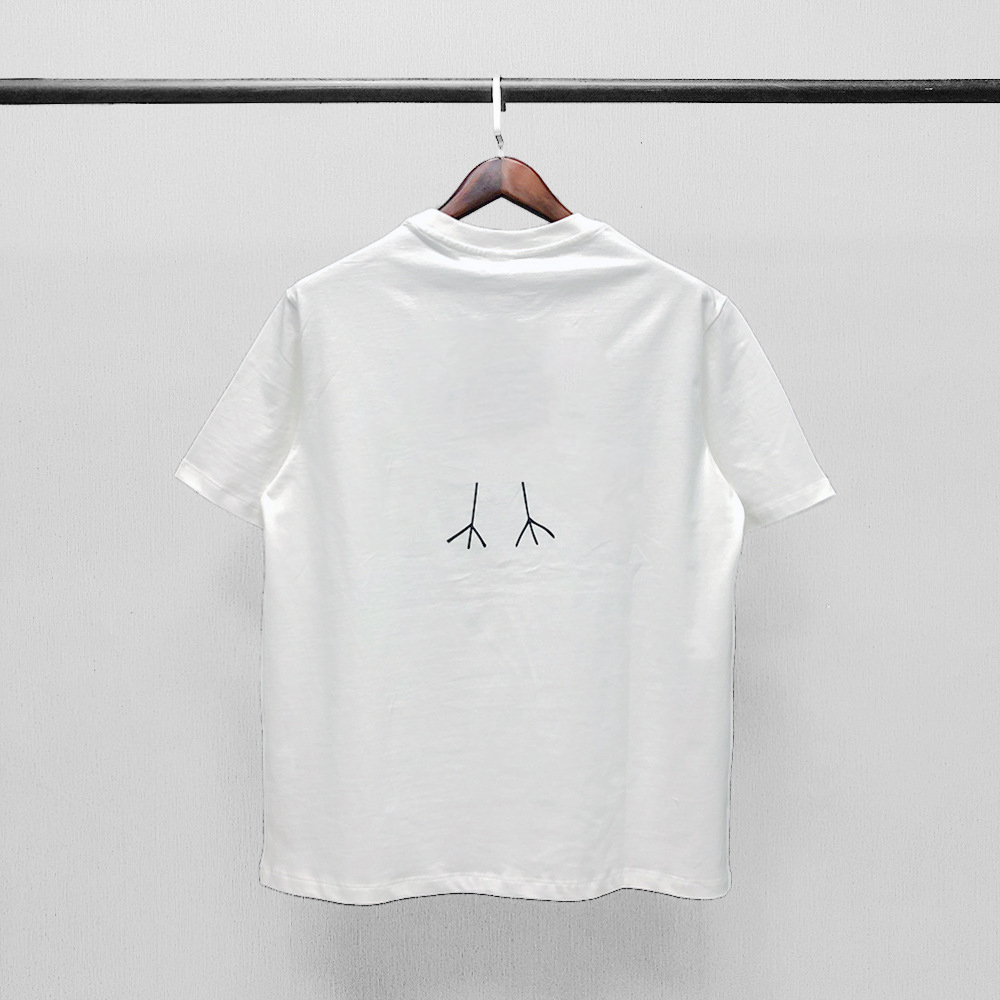 

t shirt Guochao men's clothing | spring fashion brand personality fun cartoon printing loose short sleeve for men S-XL 42, White;black