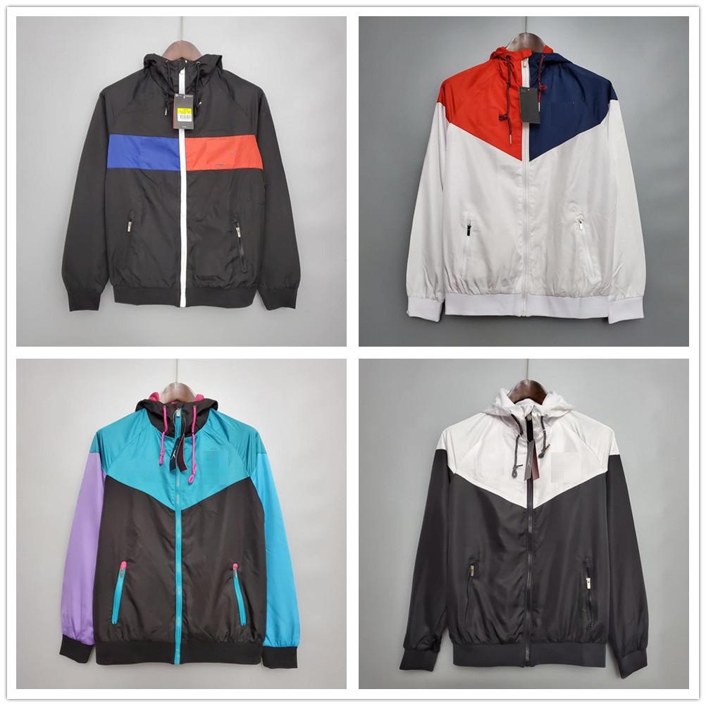 

New 21 22 SERGIO RAMOS Men Long sleeve soccer full zipper Psgs Hooded jacket Windbreaker MBAPPE 2021 2022 hoodie football jackets coat Sweate, As shown in illustration