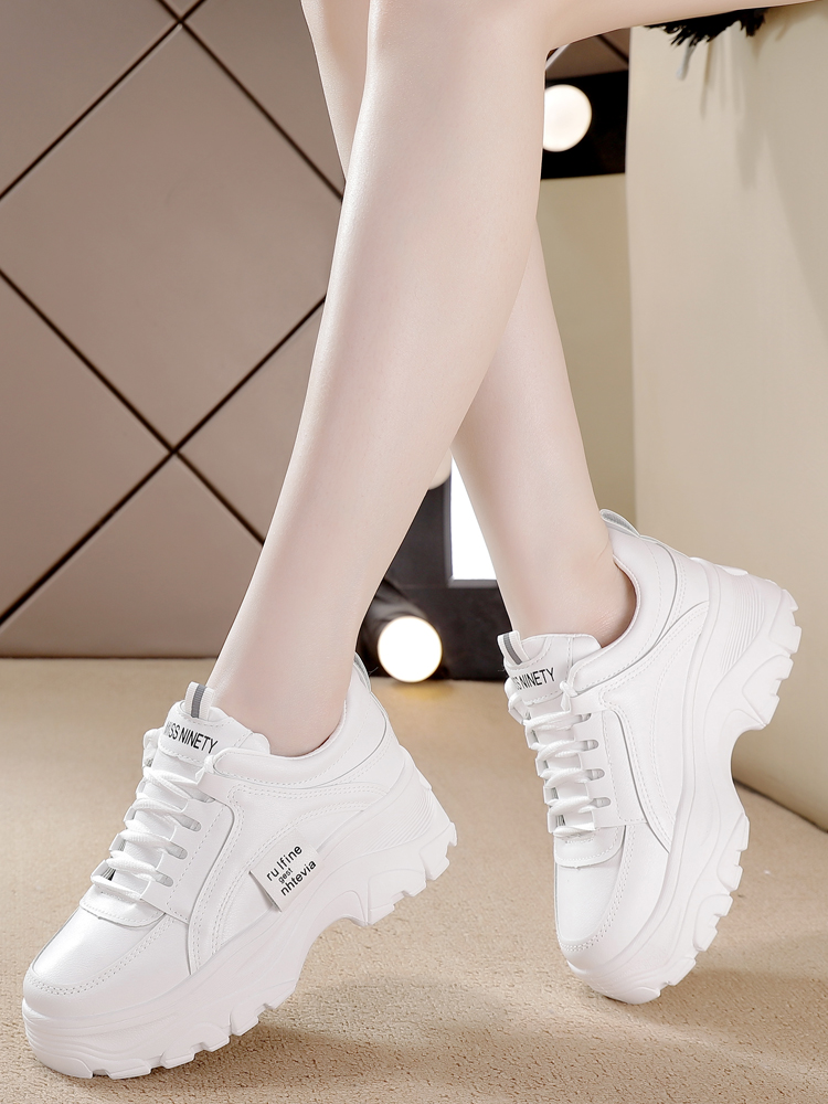 

Top Quality Fashion ladies old daddy shoes women casual breathable thick bottom heightening sports running female outdoor jogging walking, A2