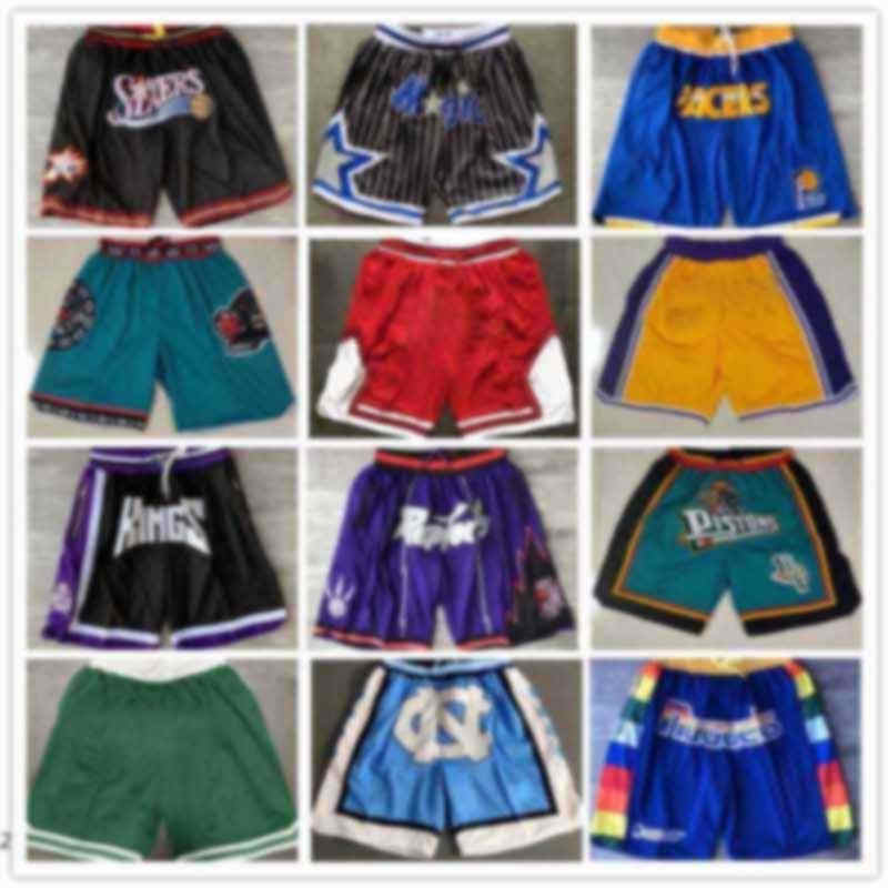 

Just Chicago Bulls 2021 Shorts Don Miami Heat Memphis Grizzlies Houston Rockets Toronto Raptor Mens, Black;red