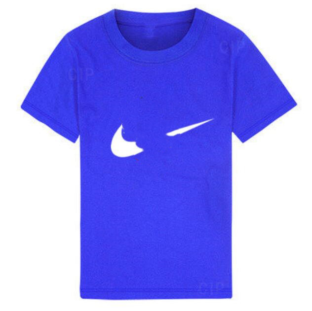 

2021 Summer Clothing Short Sleeve Kids T-shirt Designers Clothes Boys Girls Tops Thin Round Neck print 100-140 CM, Red