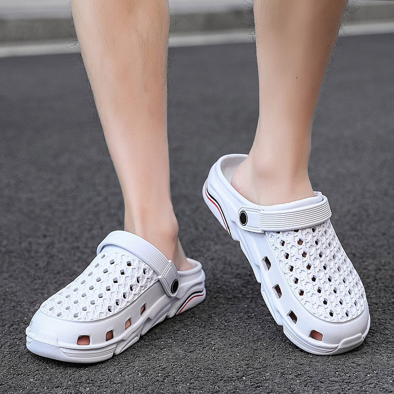 

top selling men women sport trainers size hole sandals shoes trend casual summer 2021 beach dual-use outdoor men's Baotou sandal and slippers code: 28LL-189, 65904