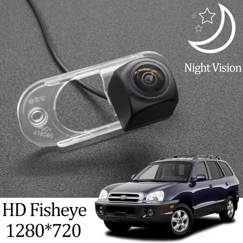 

Car Rear View Cameras& Parking Sensors Owtosin HD 720P Fisheye Camera For Santa Fe/Santa Fe Classic 1 SM 2000-2006 Backup Accessor