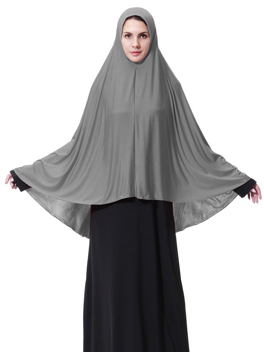 

Ramadan Muslim Long Hijab Women Prayer Garment Turban Full Cover Burka Arab Turbante Modest Headscarf Abaya Caps Jilbab Khimar