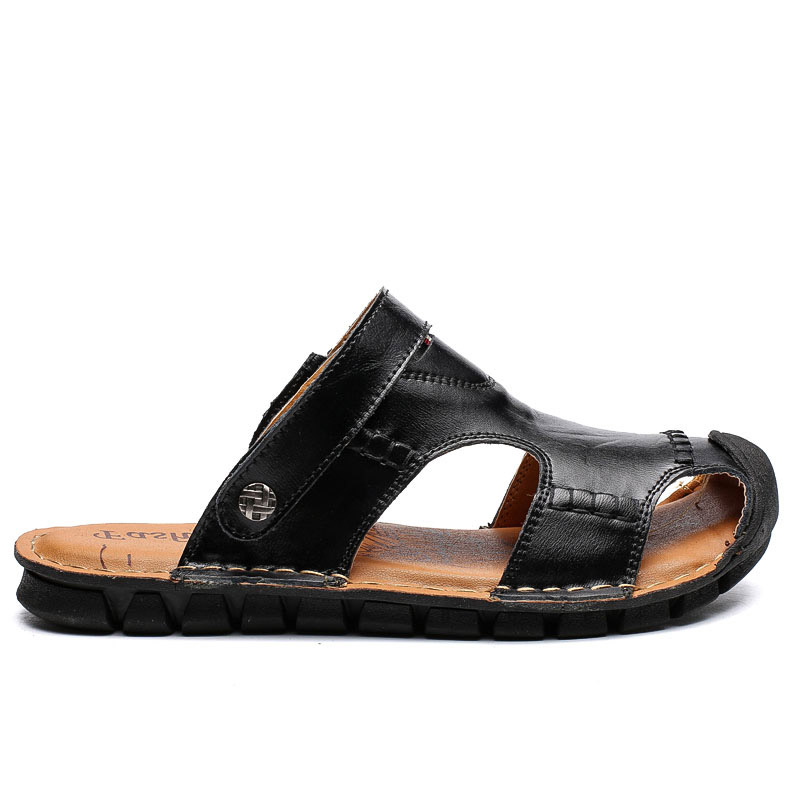 

2021 cross-border mens womens sports trainers sandals and slippers summer casual two-wear shoes beach sandal hollow leather shoe code, 1s3a7582_1
