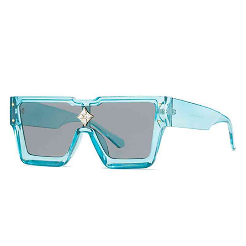 

Europe and The United Stat join the fashion diamond square modern sunglass millionaire retro sunglass9F3I