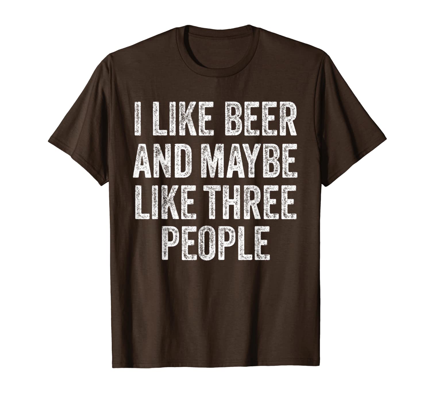 

i like beer and maybe like three people father's day gift t-shirt, White;black