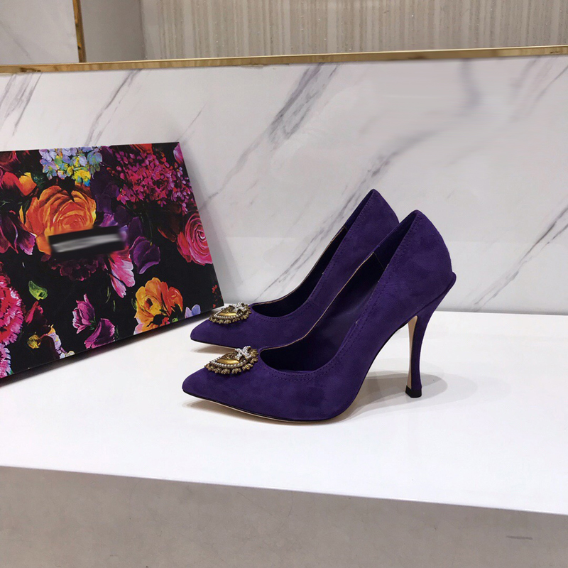 

2021 Good Quality Fashion Women Luxurys Designers Shoes Designer Sandals Womens Luxury High Heels Sandal Dress Shoess With Box Size 35-41 -H622, Blue