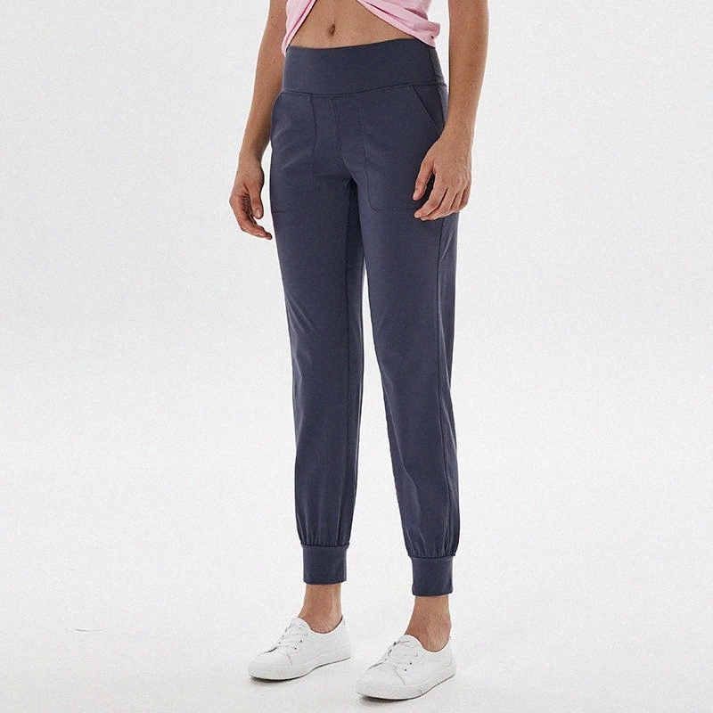 

women yoga shaping leggings workout high waist gym align lu lulu pocket two side running sport pants quality legging pant clothing, L need look other product