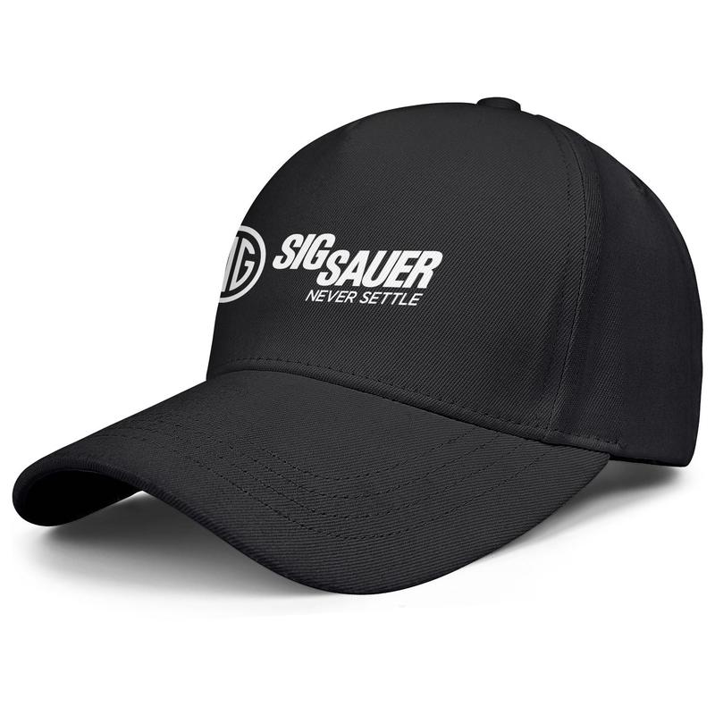 

Fashion SIG Sauer Unisex Baseball Cap Fitted Stylish Trucke Hats logo black art blue logos symbol sign, Colorname1