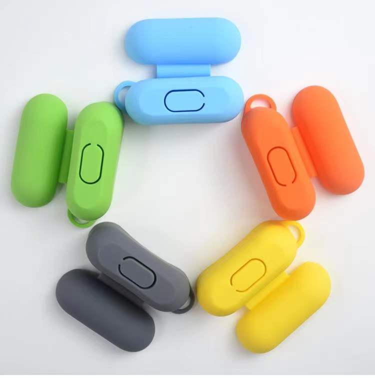 

Headphone Accessories Soft Silicone Case Candy Headphones Cover with Strap