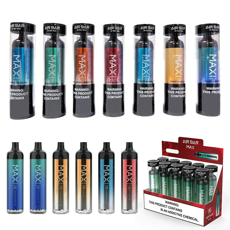 

Air Bar Max Lux Disposable Vape Pen 2000 Puffs cigarettes 1250mAh Battery 6.5ML Vapor Pod Device eCigs Puffbars Vapes Electronic Cigarette
