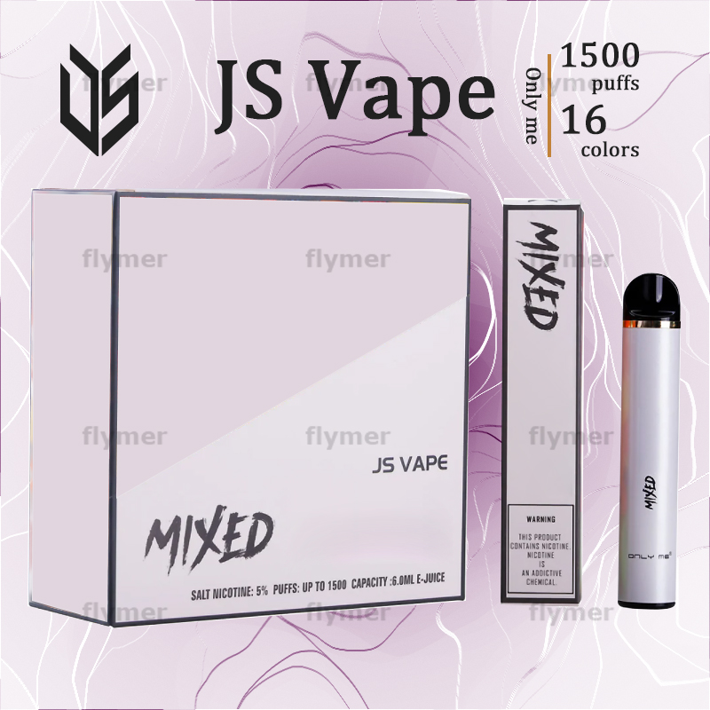 

Authentic JS ONLY ME 1500 puffs Disposable Electronic Cigarettes Kit Pod Device Vape Pen 1000mAh Battery 6ml Pre-filled vs Gunnpod free UPS