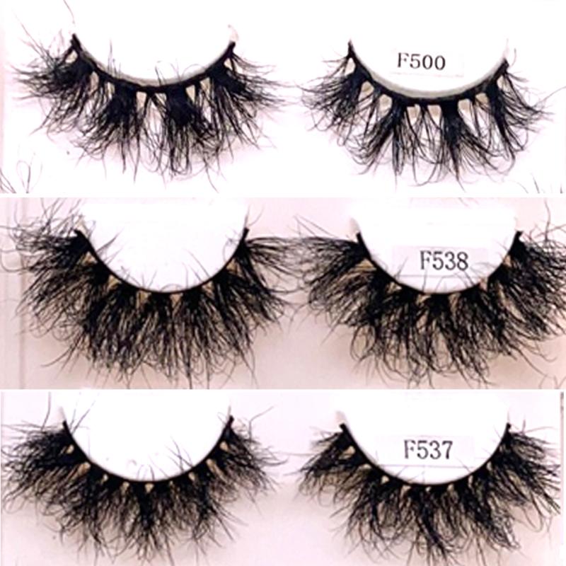 

False Eyelashes 10pairs Lashes Mink Real Hair Fluffy Messy Soft Natural Makeup 3d