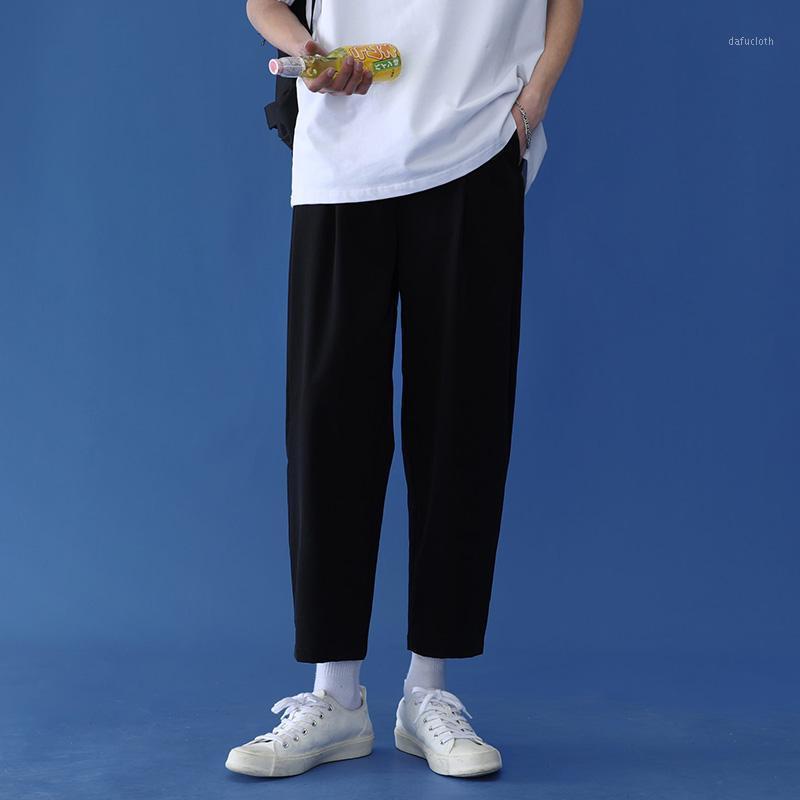 

Men's Joggers Harem Pant Black Comfortable Summer Man Casual Pants Streetwear Loose Trouser Japanese Fashion For Men