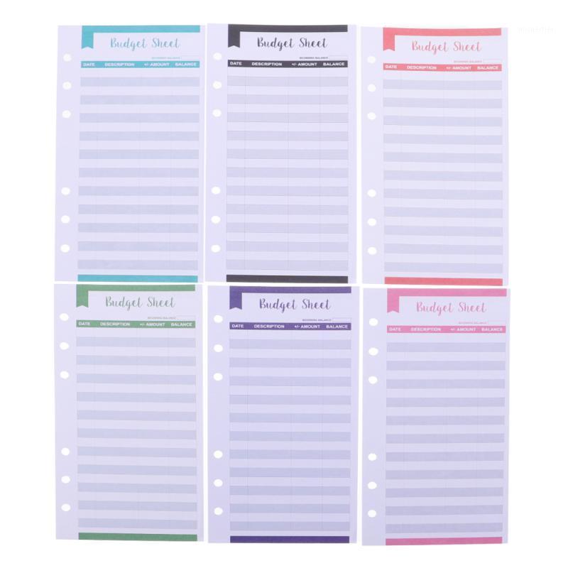 

Gift Wrap 20Pcs Budget Planner Paper Binder Sheets Expense Tracking Helper