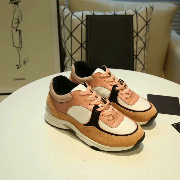 

Vintage Suede Casual Shoes Men Women Calfskin Sneakers Fashion Increasing Platform shoe Top Quality Leather Trainers With Box Accessories, 14